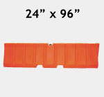 24" x 96" RRM Safety Barricade