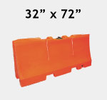 32" x 72" RRM Safety Barricade