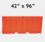 42" x 96" RRM Safety Barricade